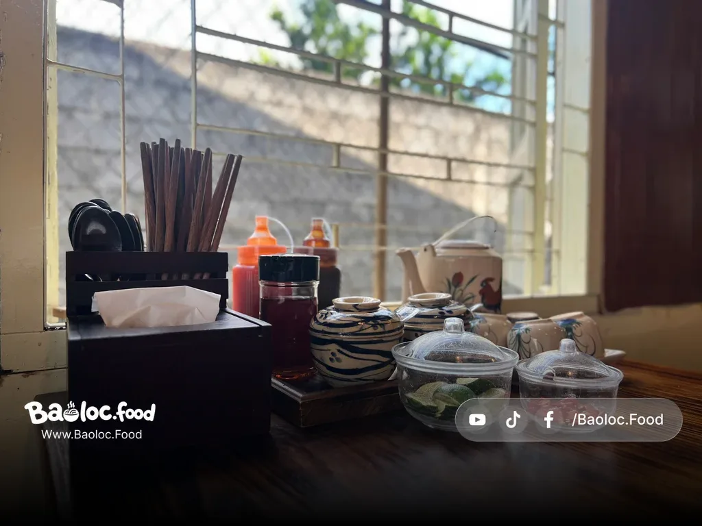 Khay gia vị bún bò bà kỷ bảo lộc